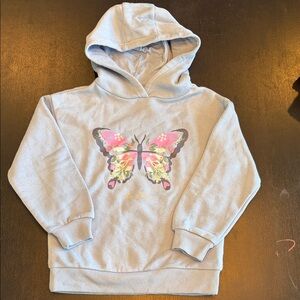 Primark Girls Pull-Over Hooded Sweater Size 5-6 Years